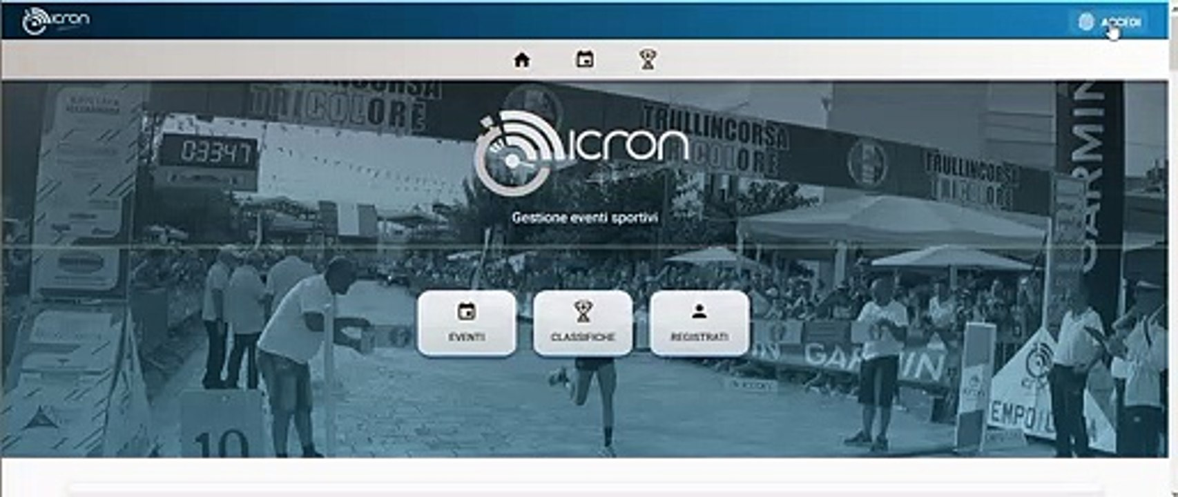 DEMO - REGISTRAZIONE ATLETA