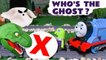 Learn English with Funny Funlings as they Guess the Spooky Halloween Ghost Full Episode with Thomas and Friends and Dinosaur toys - A Family Friendly English Story for kids