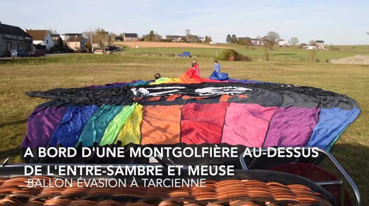 Vol en montgolfière au-dessus de l'Entre-Sambre et Meuse (Ballon Evasion)