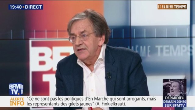 Alain Finkielkraut ne sait pas s'il participera à la marche contre l'antisémitisme prévue ce mardi