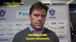 HOCKEY SUR GLACE 2019-02-16 Heikki Leime Interview Coach des  Pionniers de Chamonix, ½ finale de la Coupe de France 2019 - Lyon VS Chamonix
