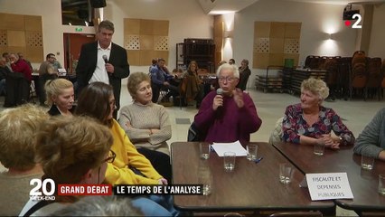 Grand débat : le temps de l'analyse