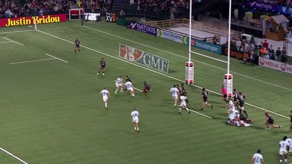 TOP 14 - Essai Finn RUSSELL (R92) - Racing 92 - Toulouse - J16 - Saison 2018/2019