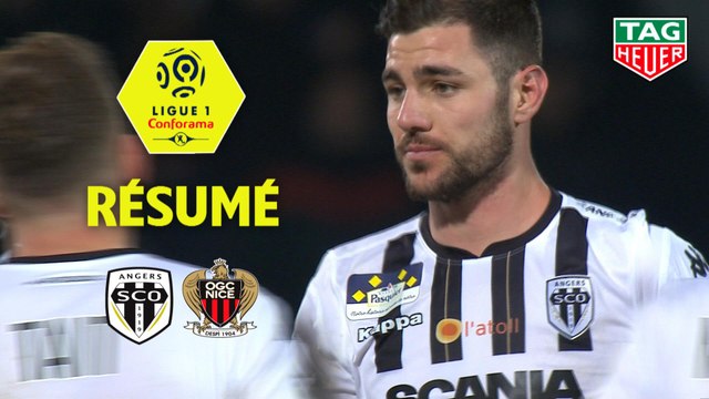 Angers SCO - OGC Nice (3-0) - Résumé - (SCO-OGCN) / 2018-19
