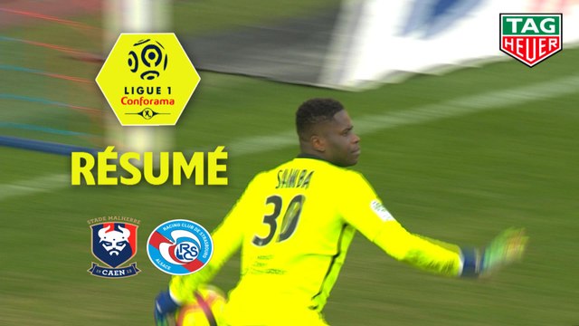 SM Caen - RC Strasbourg Alsace (0-0) - Résumé - (SMC-RCSA) / 2018-19