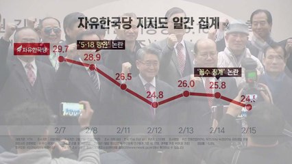 '5·18 망언'에 보수 지지층 흔들...TK·60대 지지율 급락 / YTN