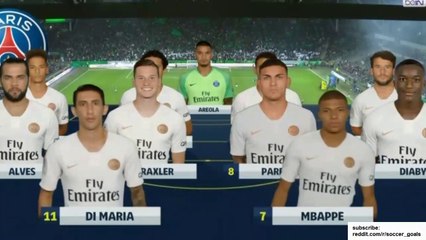 Saint Etienne vs Paris SG | All Goas and Highlights HD