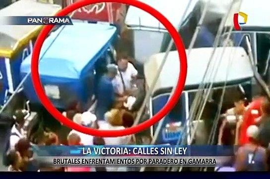 Gamarra: denuncian mafia de cobro de cupos por paraderos