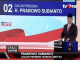Jokowi dan Prabowo Sampaikan Visi dan Misi