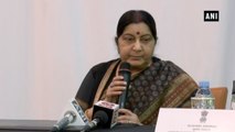 I come with a heavy heart: Sushma Swaraj in Morocco