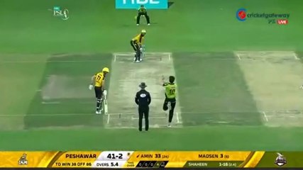 Peshawar Zalmi vs Lahore Qalandars Match Highlights || 8th Match PSL 4