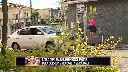 Loira oferece a “pereca” para pagar carona e motoristas se dão mal