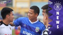CLB Hà Nội khởi động trước trận Siêu Cúp Quốc gia gặp Becamex Bình Dương | HANOI FC
