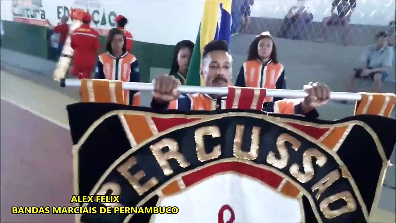 BANDA DE PERCUSSÃO TOME GIBSON 2018 - XI COPA NORDESTE NORTE DE BANDAS E FANFARRAS EM ALTINHO - PE