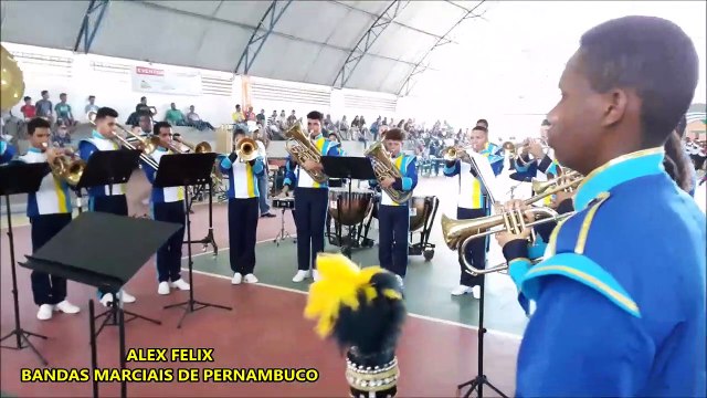 BANDA MARCIAL PAULO VI 2018 - XI COPA NORDESTE NORTE DE BANDAS E FANFARRAS EM ALTINHO PERNAMBUCO