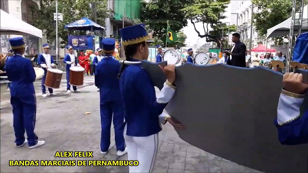 CNBF - 2018 _ Banda de Percussão Gricon e Silva - CAMPEONATO NACIONAL DE BANDAS E FANFARRAS - RECIFE