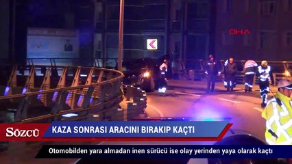 Download Video: Ölümden dönen sürücü aracını bırakıp kaçtı