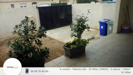 A vendre - Maison/villa - St Gilles (30800) - 5 pièces - 100m²