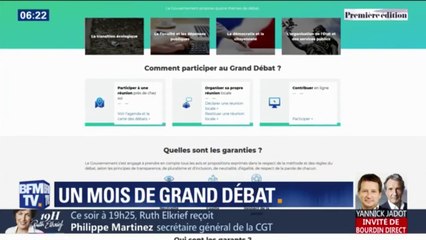 Quel bilan un mois après le lancement du grand débat ?