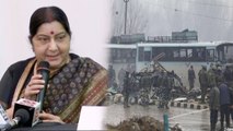 Sushma reveals why she didn’t cancel her Morocco trip after Pulwama attack | Oneindia News