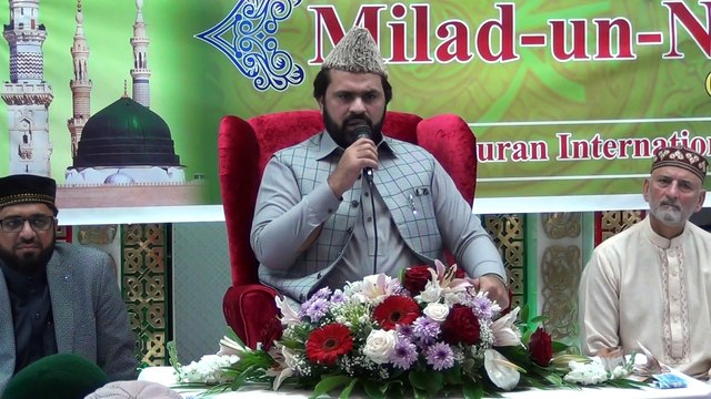 Syed Zabeeb Masood Shah Sb at MQI Glasgow, Milad e Mustafa Confirence on 19 Dec 2018, Part 1
