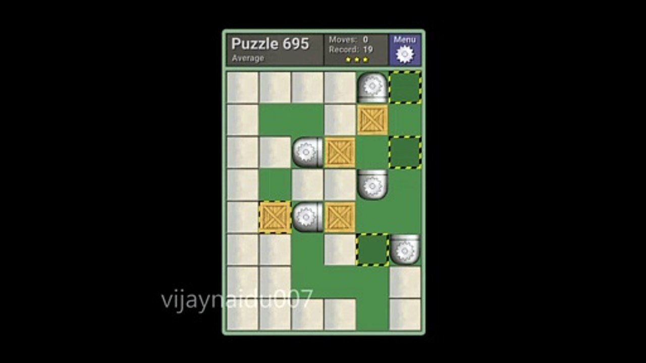PUSHING MACHINE PUZZLE AVERAGE 695 SOLUTION