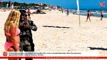 Another Violence In Mexico - La Kuka Club Shooting Incident - 5 Are Killed