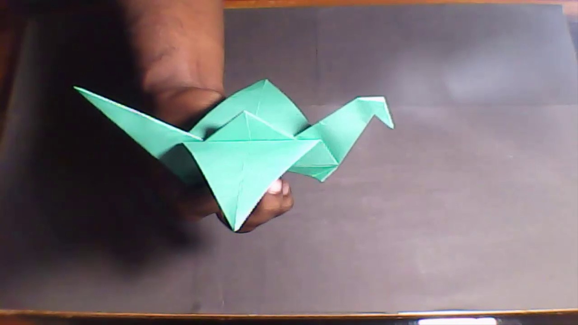 How To Make An Origami Flapping Bird Step By Step