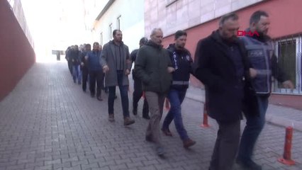 Kayseri'de Fetö Soruşturmasında 13 Şüpheli Adliyede,
