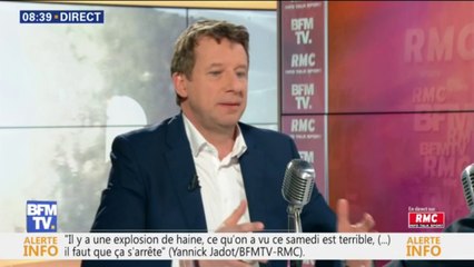 Yannick Jadot: "Quand vous êtes ambigu sur l'antisémitisme, vous en êtes complice"
