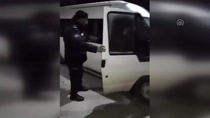 Minibüste 38 Düzensiz Göçmen Yakalandı