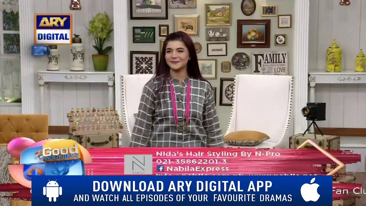 Good Morning Pakistan -  Sahira Kazmi & Ali Kazmi - 18th February 2019 - ARY Digital Show