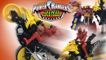 Power Rangers Dino Super Charge Zord Builder Stunt Bike Red Ranger || Keith's Toy Box
