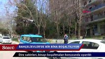 Zabıta ekiplerinden yıkılma tehlikesine karşı mühürlü önlem