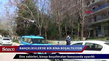 Zabıta ekiplerinden yıkılma tehlikesine karşı mühürlü önlem