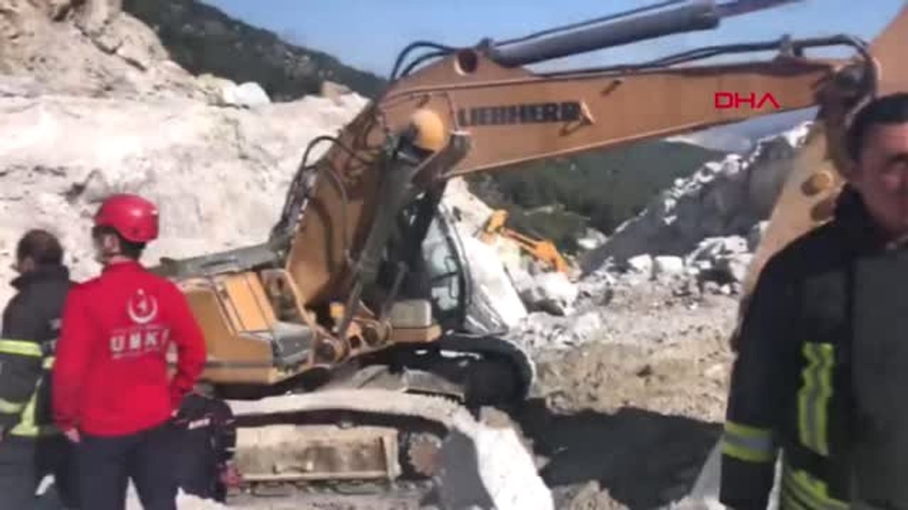 Muğla Milas'ta Maden Ocağında Göçük