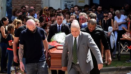 Sala's family bids final farewell