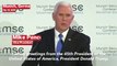 Mike Pence Receives Awkward Silence After Mentioning Trump In A Speech To European Leaders