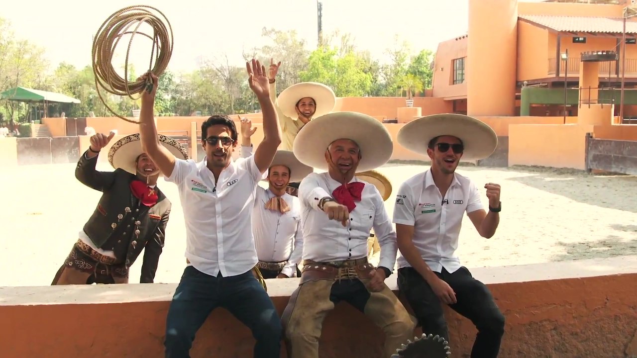 Willkommen in Mexiko-Stadt - die Cowboys
