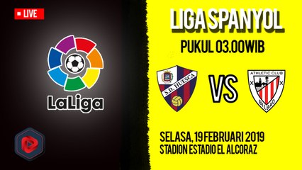 Jadwal Live Liga Spanyol Huesca Vs Athletic Bilbao, Selasa Pukul 03.00 WIB