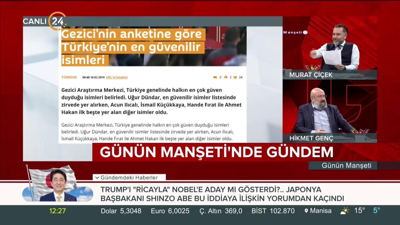 Türkiye'nin en güvenilir isimleri