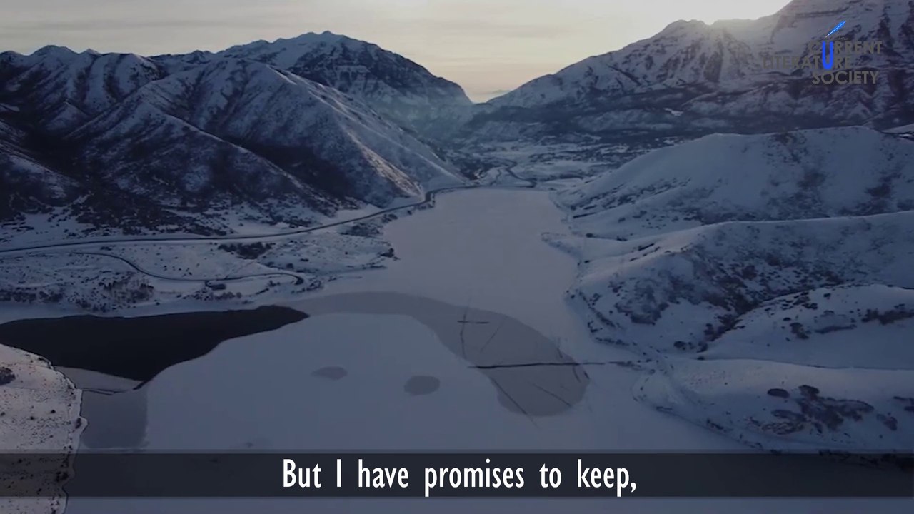 'Stopping by Woods on a Snowy Evening' by Robert Frost || Recited by Abu Sufian