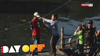 Day Off: Ken Chan, muntik nang mahulog sa sinasakyang bangka!