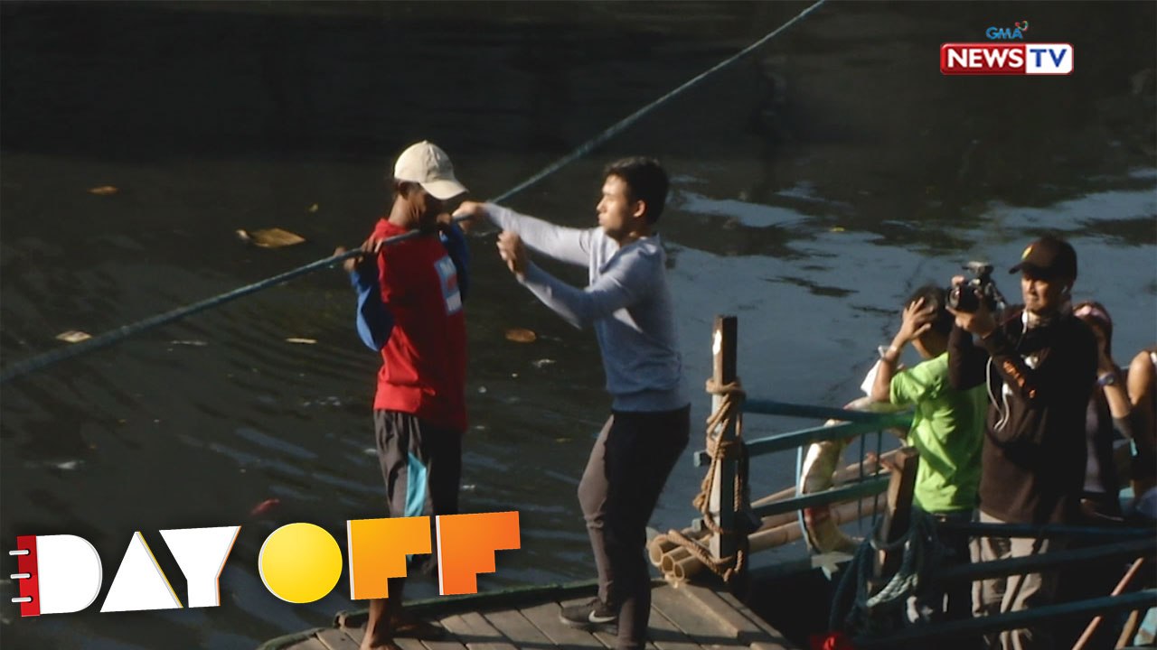 Day Off: Ken Chan, muntik nang mahulog sa sinasakyang bangka!