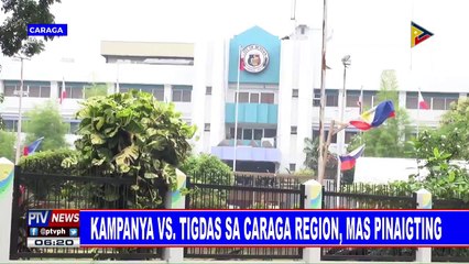 Kampanya vs tigdas sa Caraga region, pinaigting