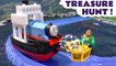 Treasure Hunt with Thomas and Friends and DC Comics Justice League Aquaman and the Funny Funlings when The Joker steals the map, can Thomas the Tank Engine and the Funlings Rescue it back?