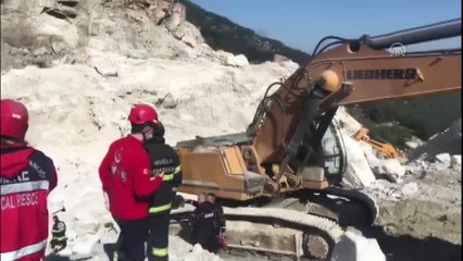 Muğla'da maden sahasında heyelan (6)