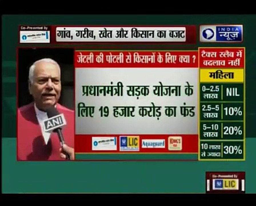 Finance Minister Arun Jaitley's Budget has something for everyone_ Yashwant Sinh