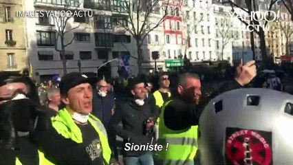 Alain Finkielkraut insulté à Paris par des "gilets jaunes"