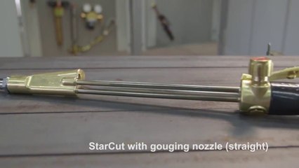 StarCut with gouging nozzle straight | Oxyfuel Equipment -